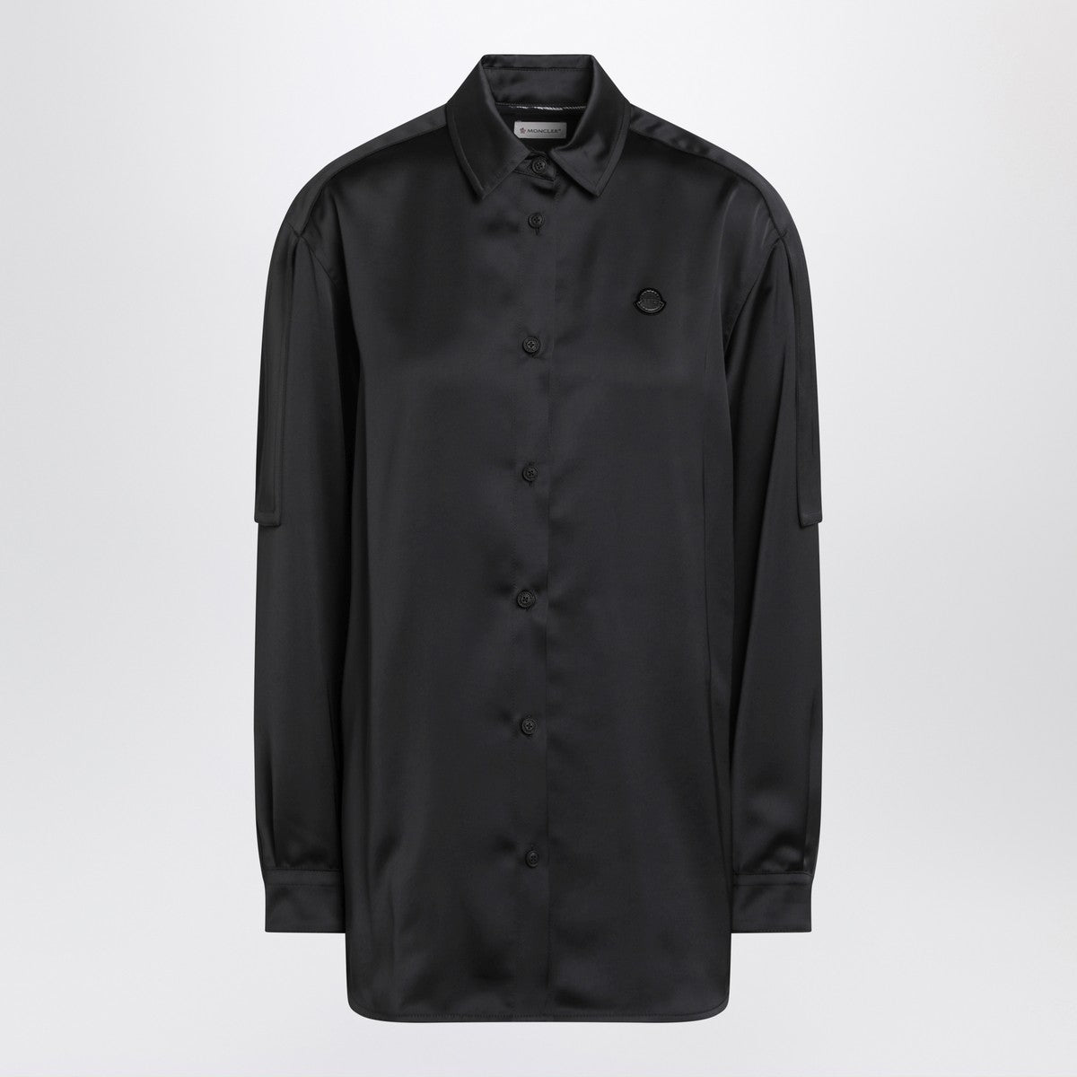 Moncler X Edward Enninful Black long-sleeve shirt Moncler X Edward Enninful