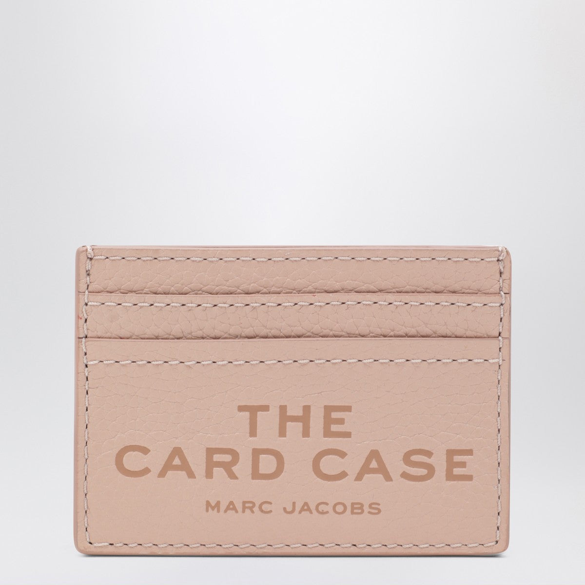 Marc Jacobs Pink full-grain leather cardholder Marc Jacobs