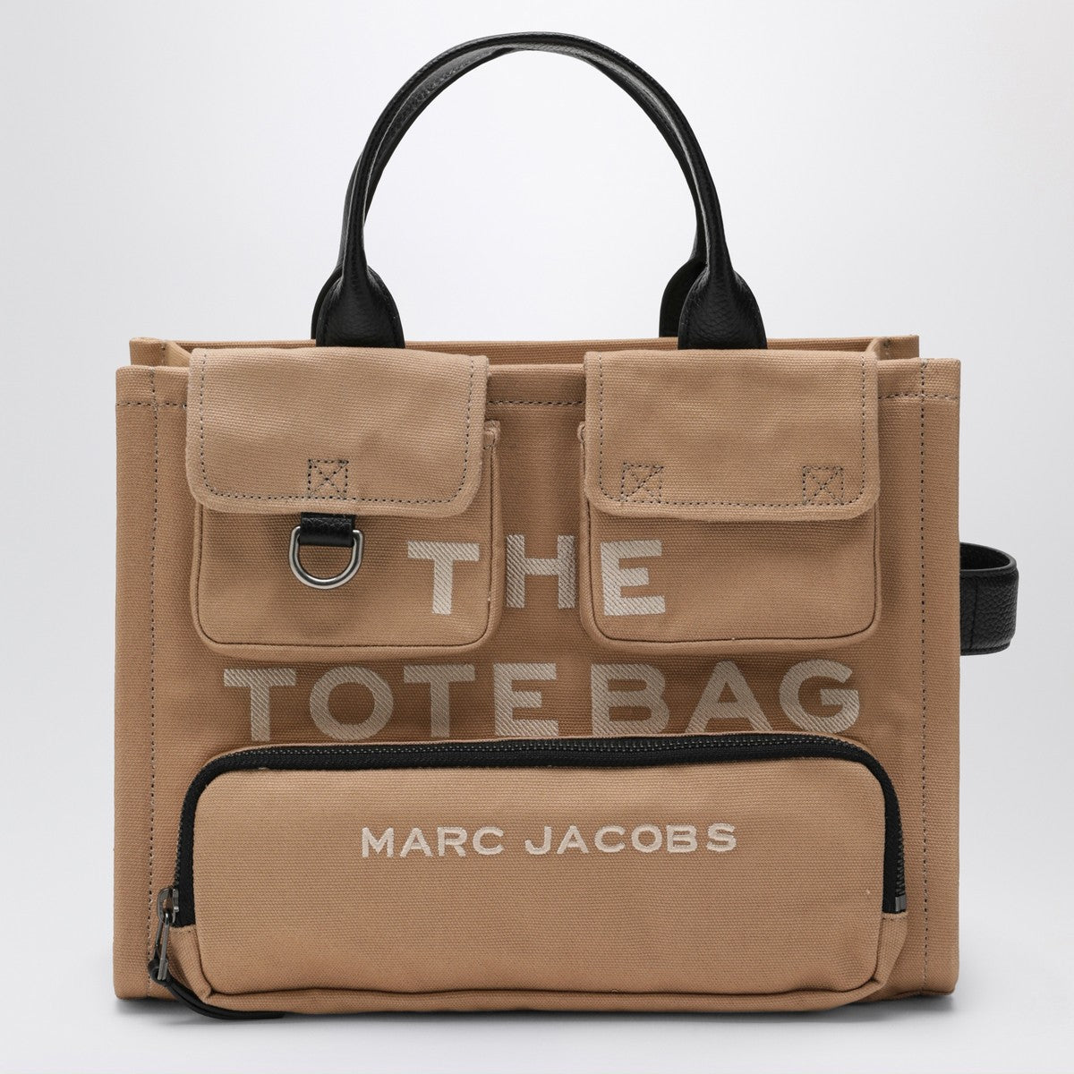 Marc Jacobs Medium Cargo tote bag beige in canvas Marc Jacobs