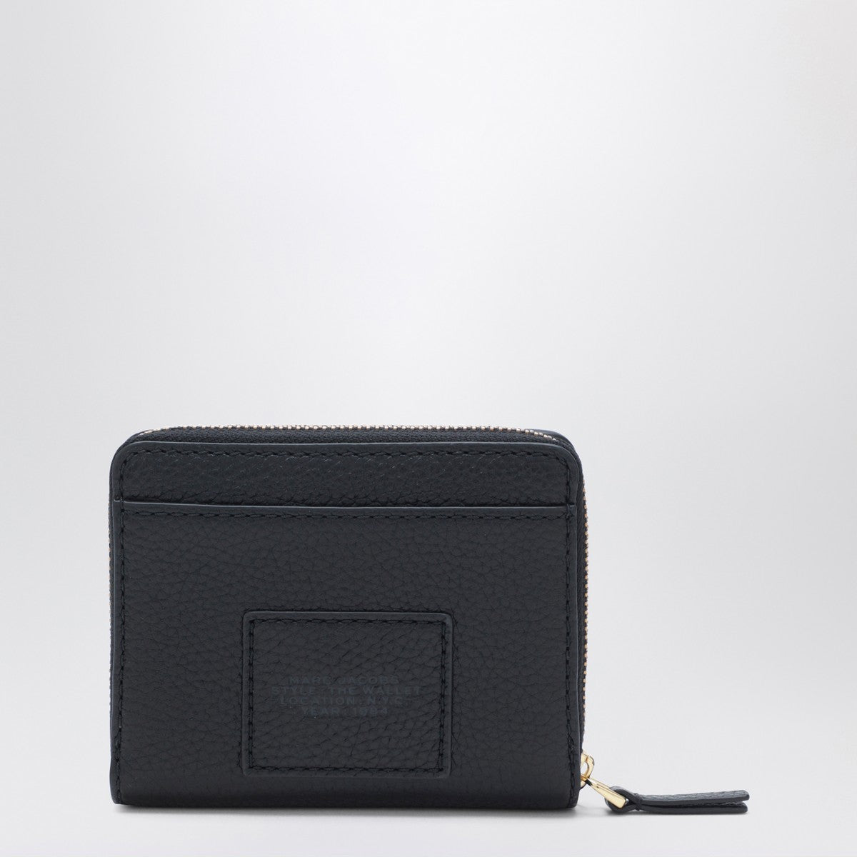 Marc Jacobs Mini black full-grain leather wallet Marc Jacobs