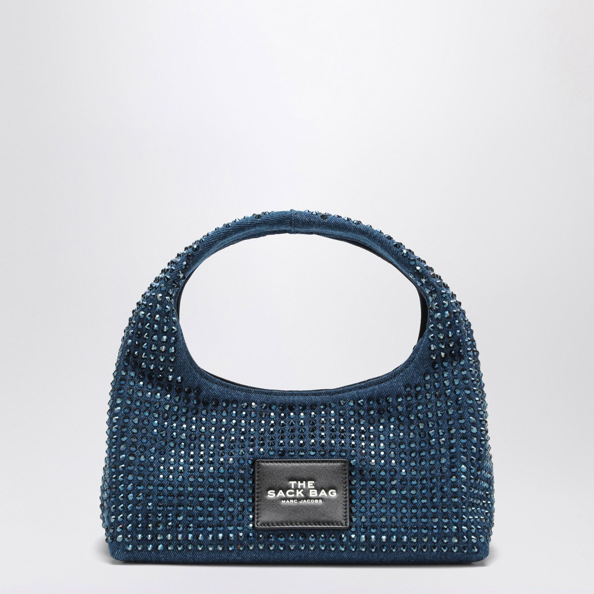 Marc Jacobs Borsa The Mini Sack in denim with rhinestones Marc Jacobs