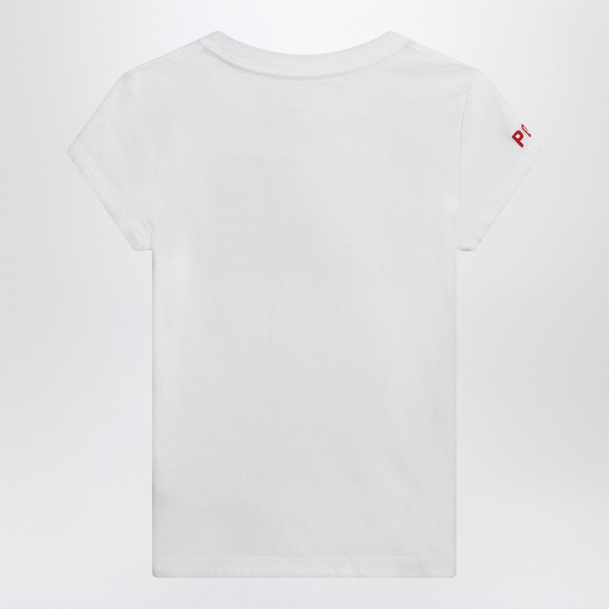 Polo Ralph Lauren white jersey T-shirt with flag Polo Ralph Lauren
