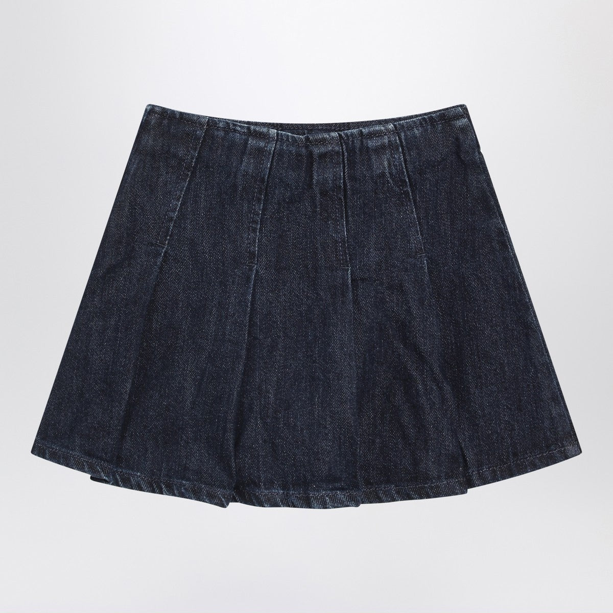 Polo Ralph Lauren Blue pleated denim skirt Polo Ralph Lauren