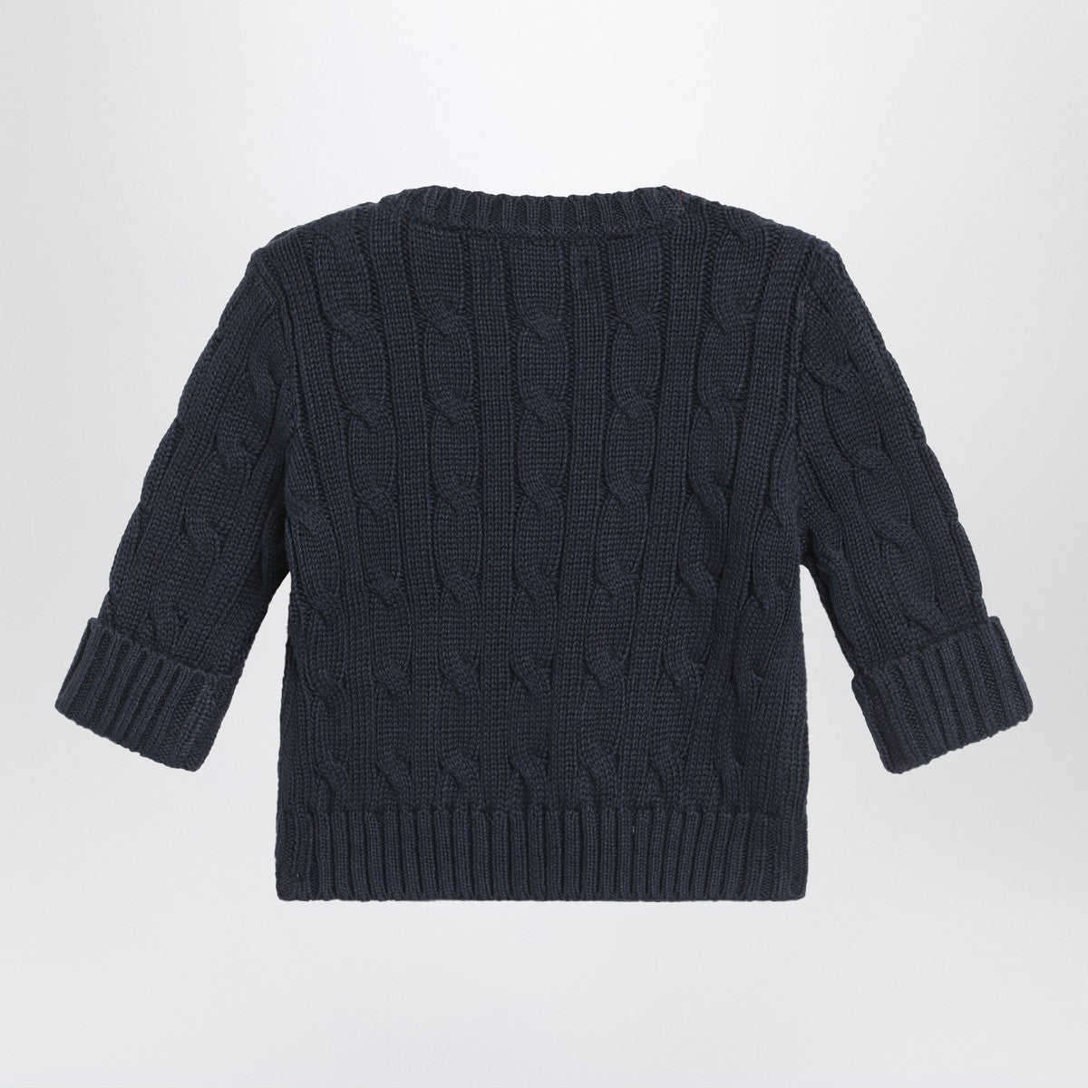 Polo Ralph Lauren Navy blue cable-knit cotton sweater Polo Ralph Lauren