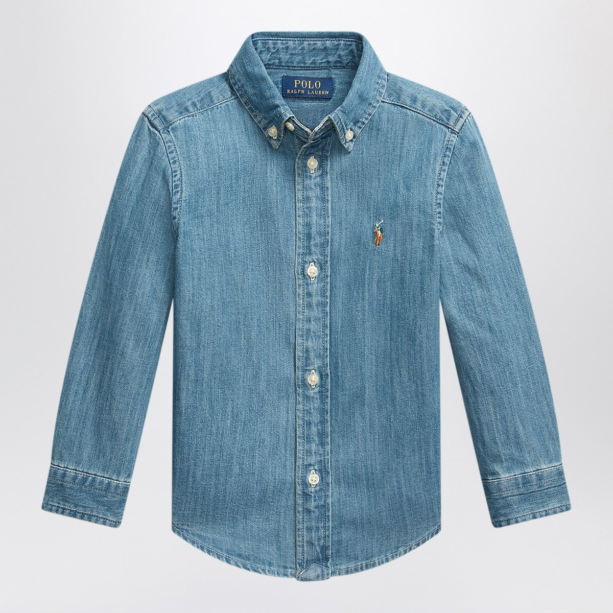 Polo Ralph Lauren Blue denim button-down shirt Polo Ralph Lauren