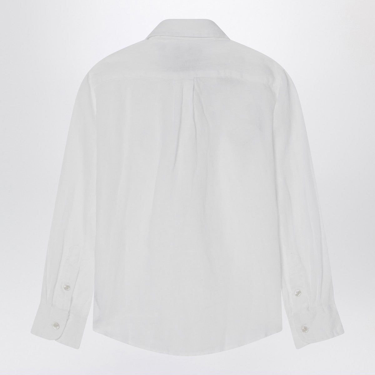 Polo Ralph Lauren White linen button-down shirt Polo Ralph Lauren