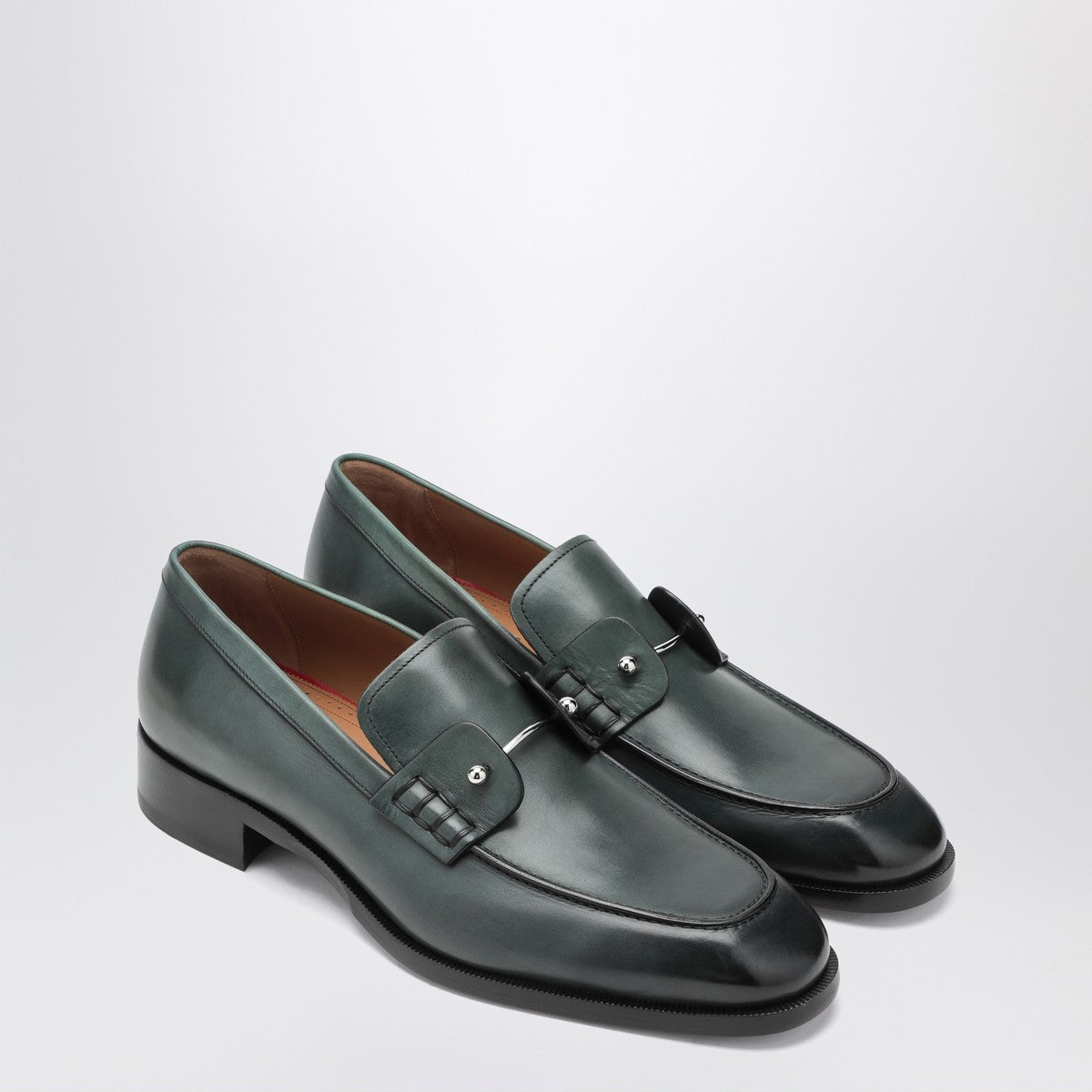 Christian Louboutin Chambelimoc loafer in tropical coloured leather Christian Louboutin