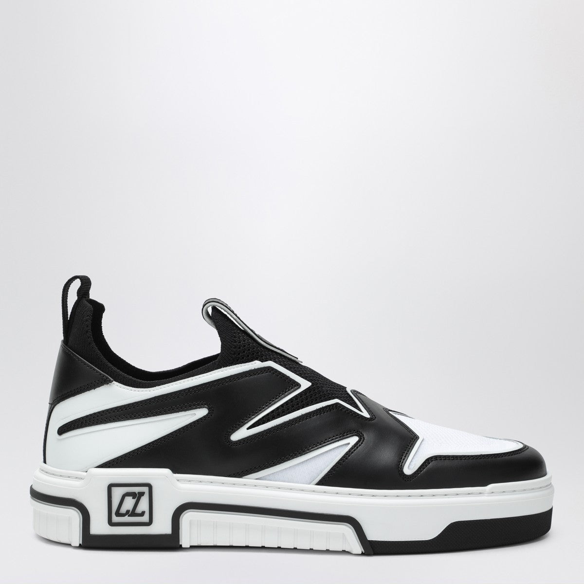 Christian Louboutin Astroflash black leather and textile sneakers Christian Louboutin