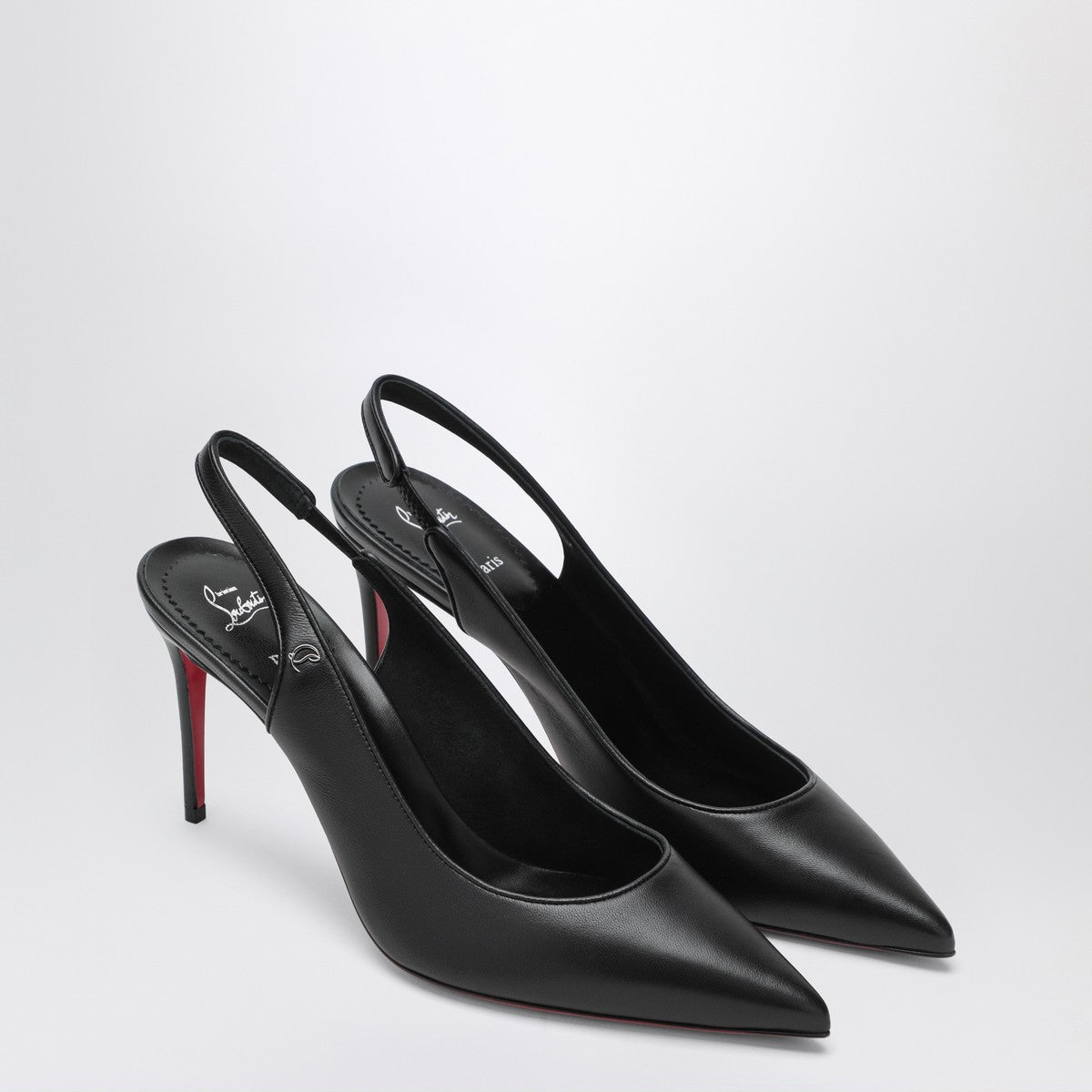 Christian Louboutin Black Sporty Kate Slingback Décolleté Christian Louboutin