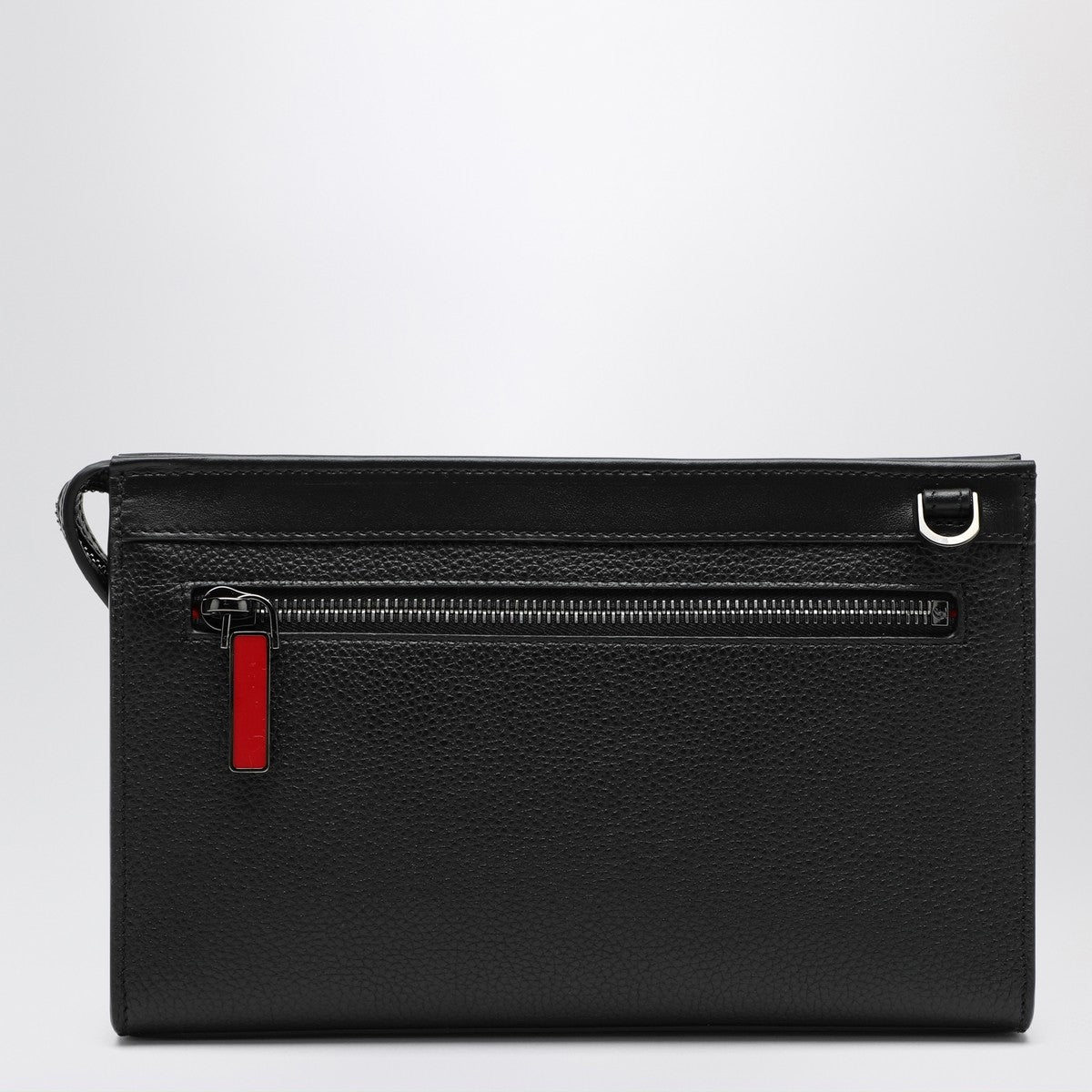 Christian Louboutin Black leather shoulder bag with studs Christian Louboutin