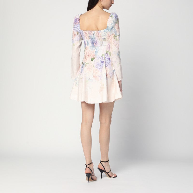 ZIMMERMANN Dawning mini dress with floral print Zimmermann