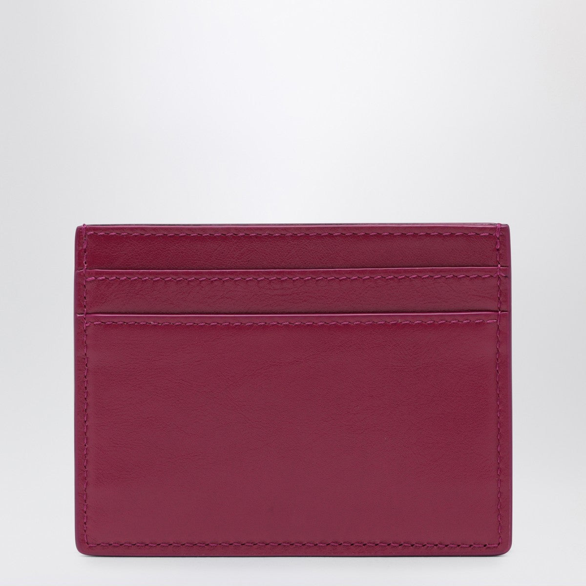 Saint Laurent Fuchsia leather credit card holder Saint Laurent