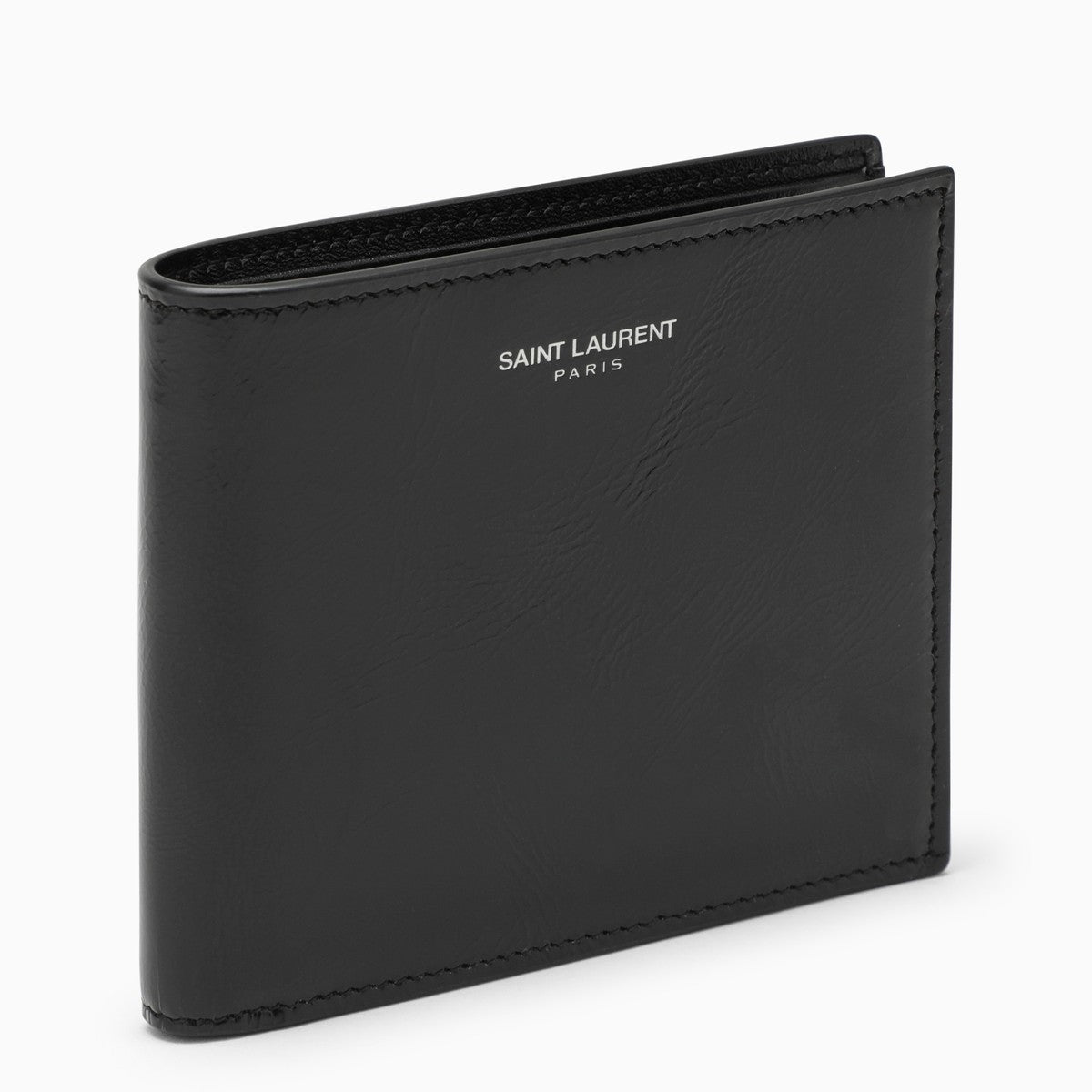 Saint Laurent Black leather bi-fold wallet Saint Laurent