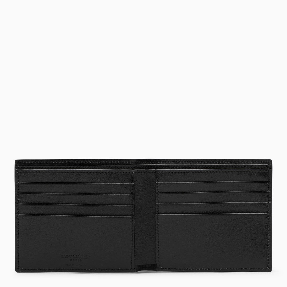 Saint Laurent Black leather bi-fold wallet Saint Laurent