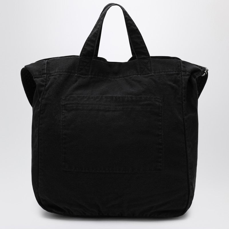 Polo Ralph Lauren Large black canvas tote bag with logo
