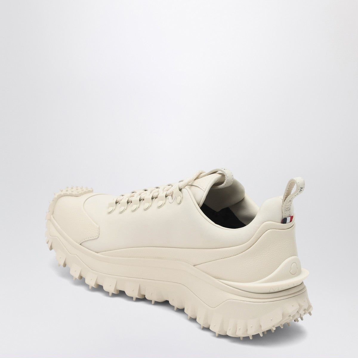 Moncler Sneaker Trailgrip GTX in nubuck and white leather Moncler
