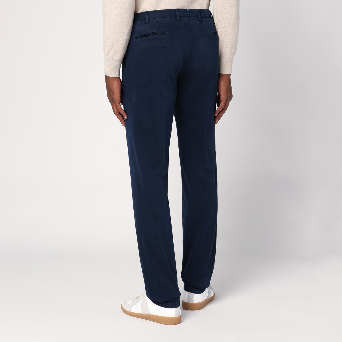 Santaniello Blue cotton trousers Santaniello