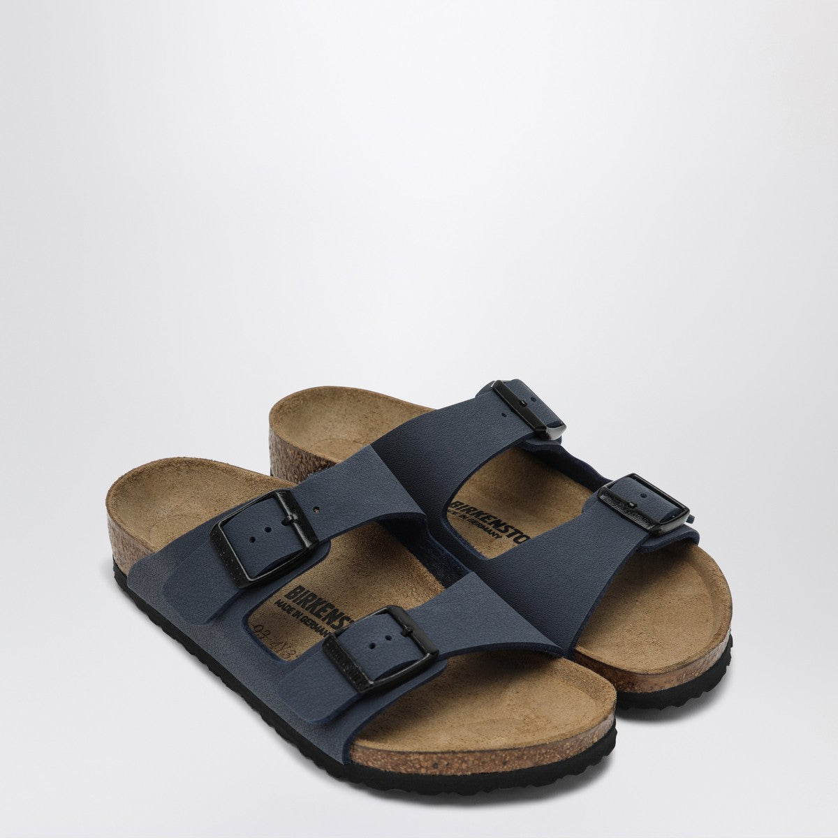 Birkenstock Slide Arizona Birko-Flor navy blue Birkenstock