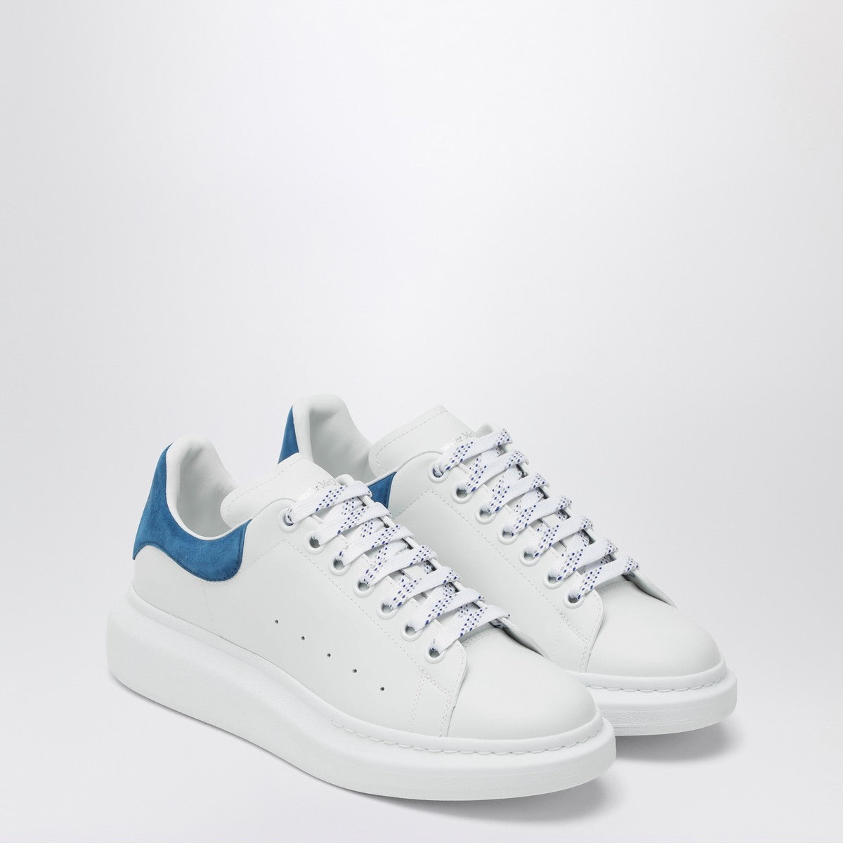 Alexander McQueen White/blue Oversize sneakers Alexander Mcqueen