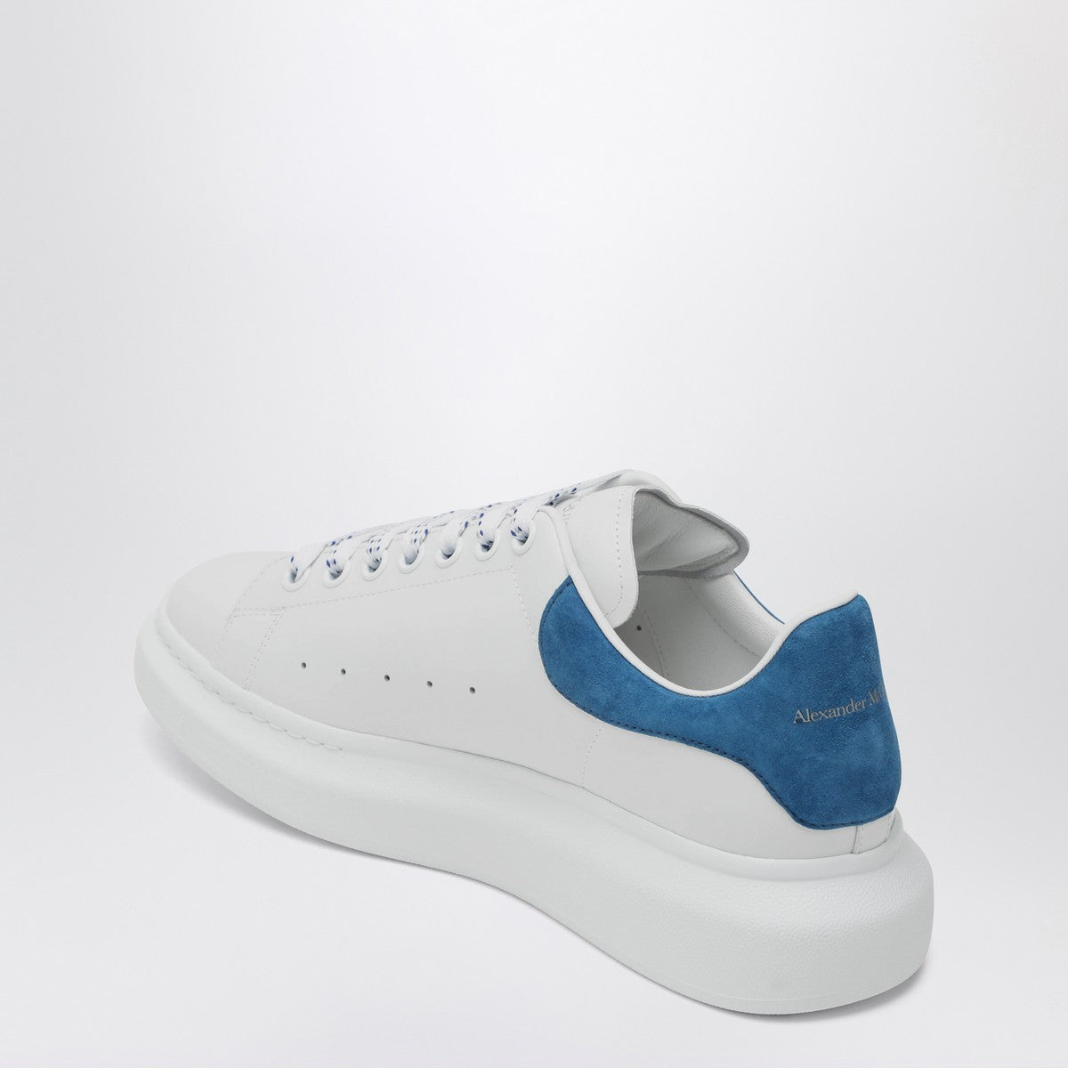 Alexander McQueen White/blue Oversize sneakers Alexander Mcqueen