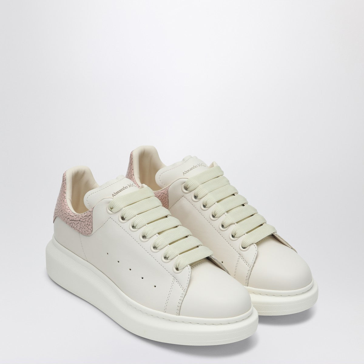 Alexander McQueen White/pink Oversized sneakers Alexander Mcqueen
