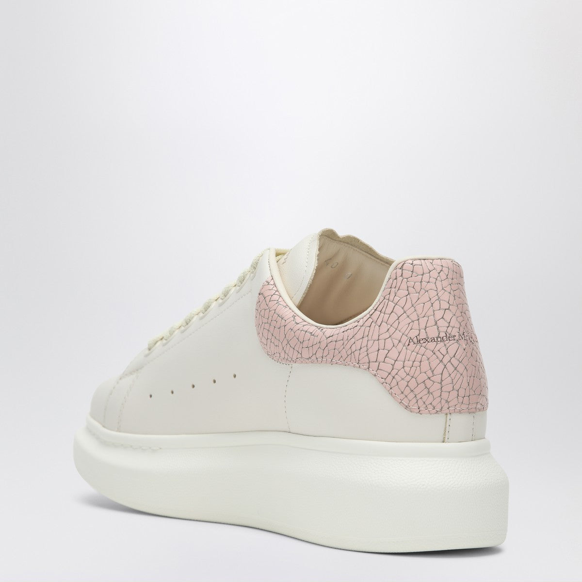 Alexander McQueen White/pink Oversized sneakers Alexander Mcqueen
