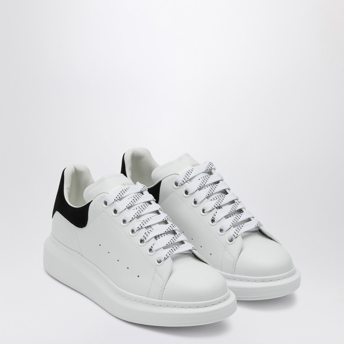 Alexander McQueen White and black Oversized sneakers Alexander Mcqueen