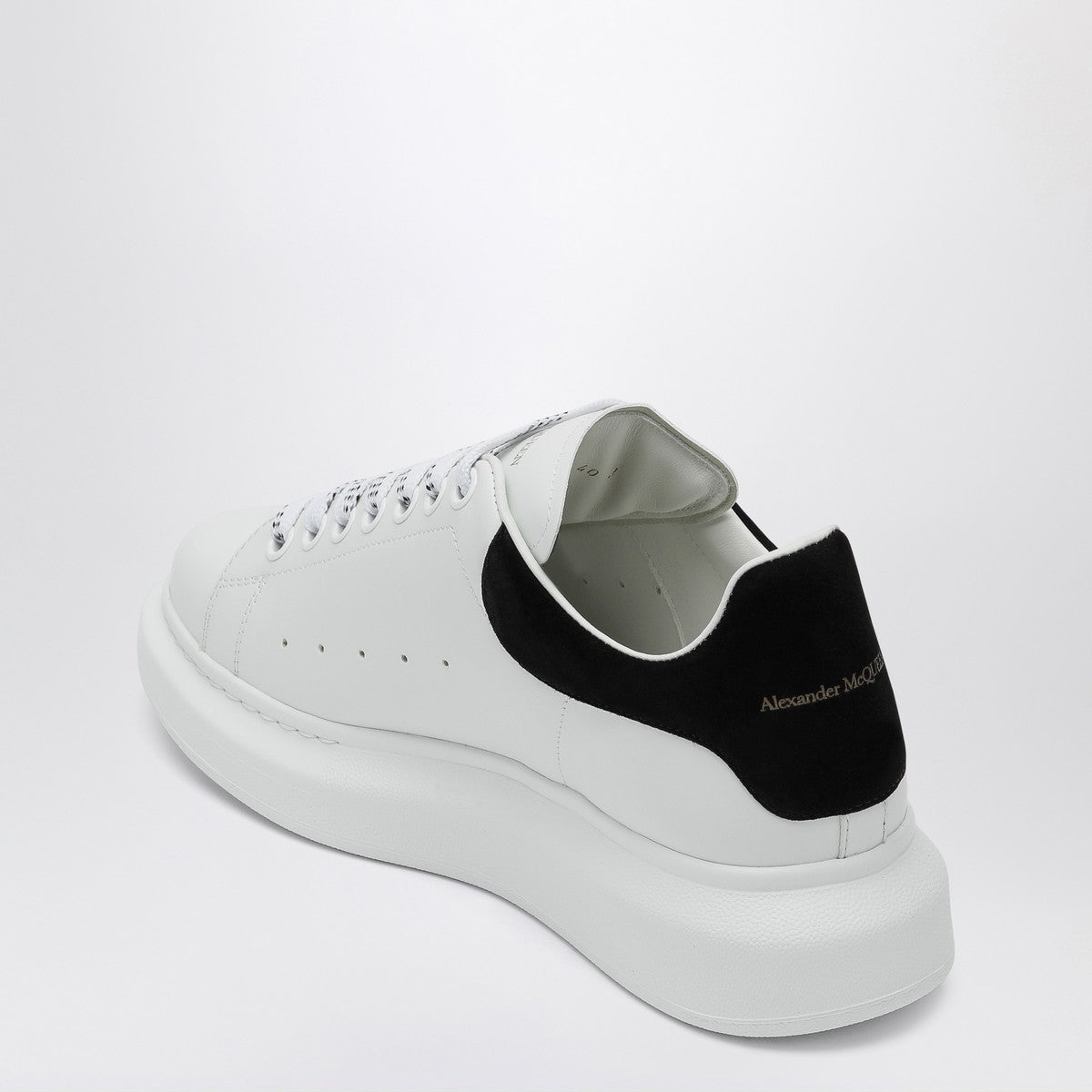 Alexander McQueen White and black Oversized sneakers Alexander Mcqueen