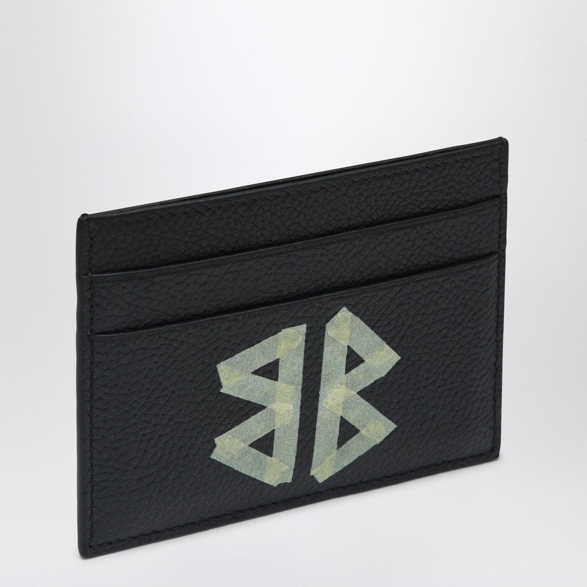 Balenciaga Cash black cardholder in grained leather Balenciaga