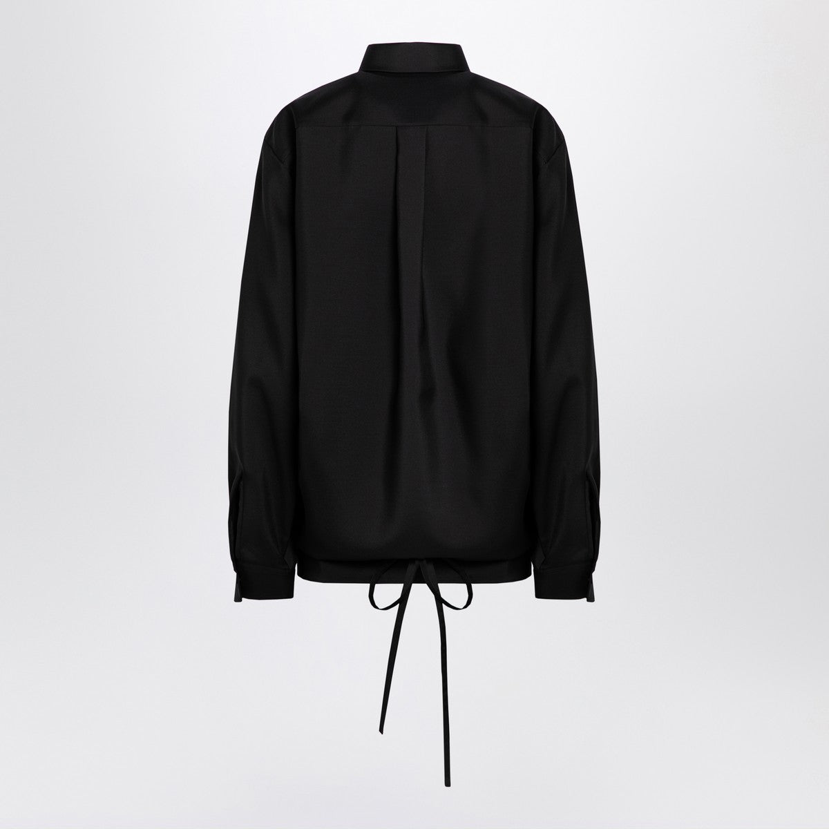 Valentino Black shirt with drawstring Valentino