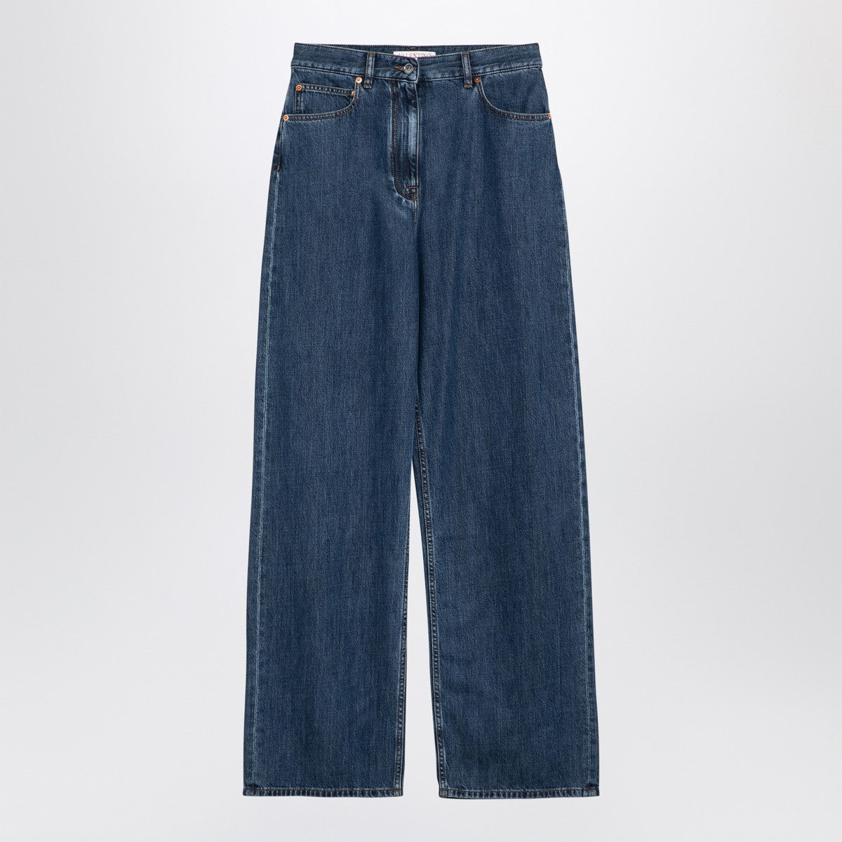 Valentino Blue wide denim jeans Valentino
