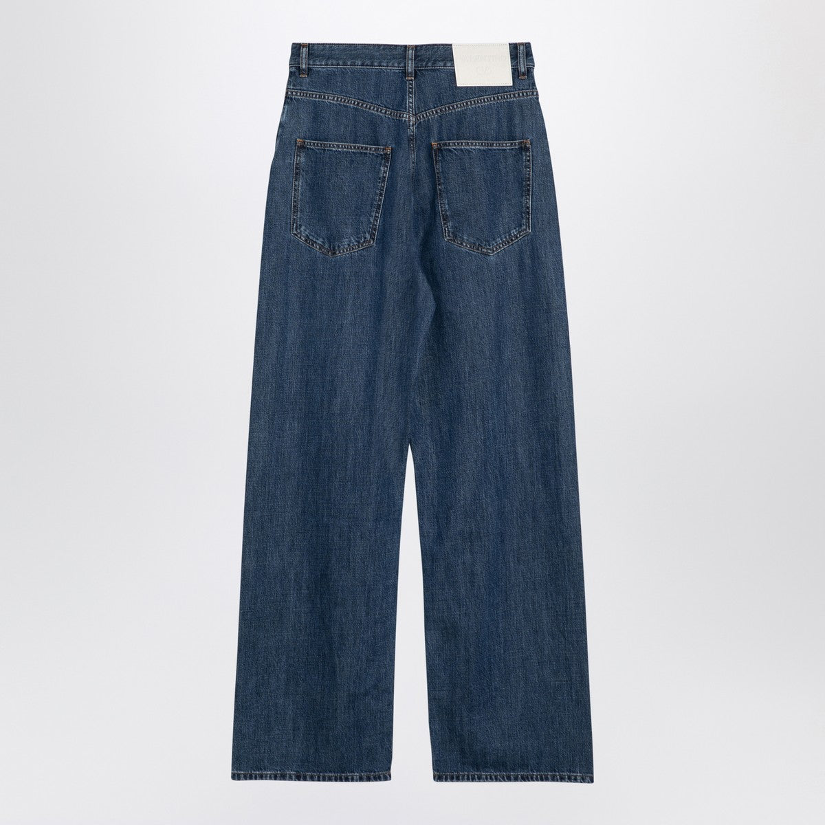 Valentino Blue wide denim jeans Valentino