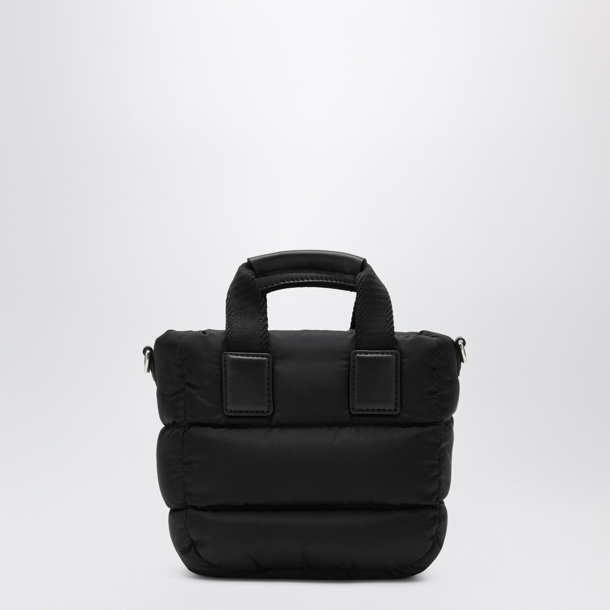 Moncler Black micro Caradoc tote bag Moncler