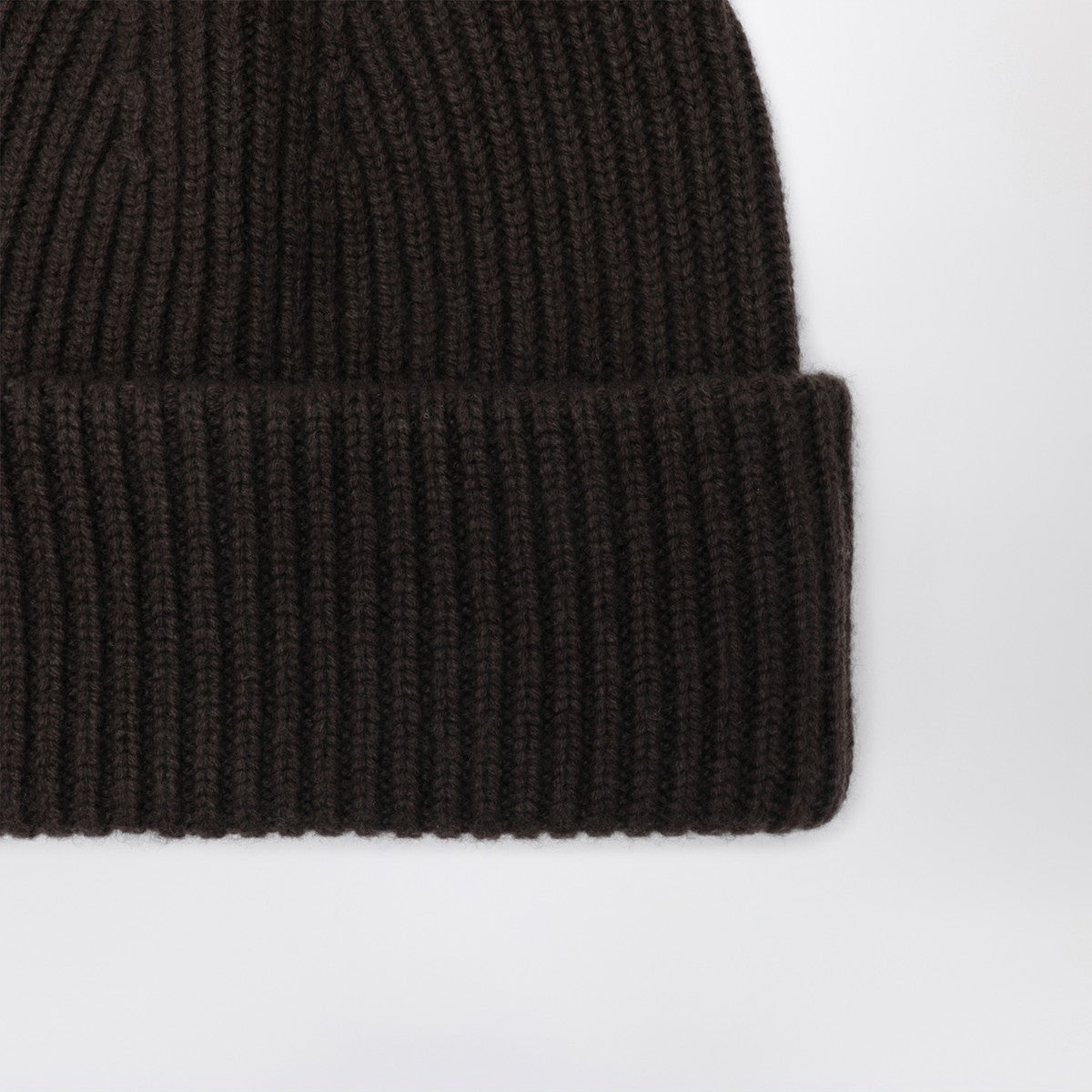 ALMADA LABEL Brown wool and cashmere beanie ALMADA LABEL