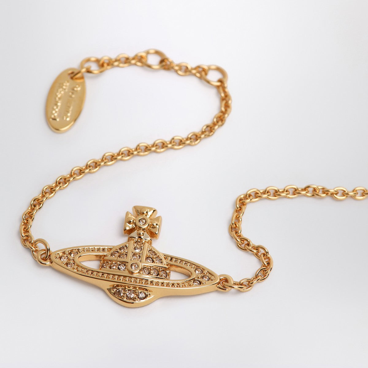 Vivienne Westwood Mini Bas Relief Chain gold bracelet Vivienne Westwood