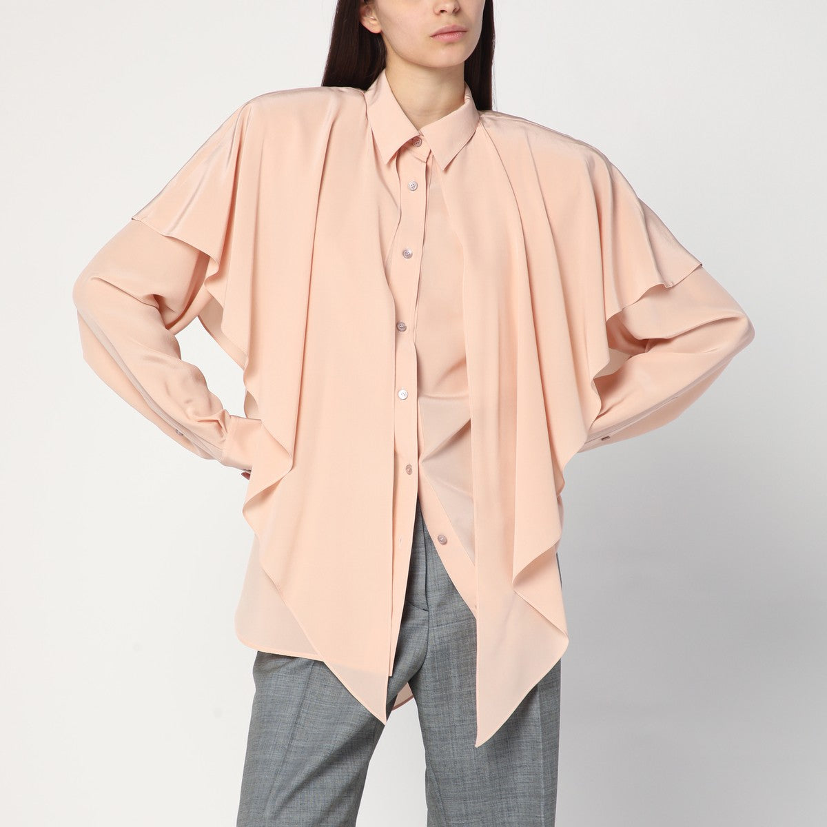 Stella McCartney Pink silk shirt Stella McCartney