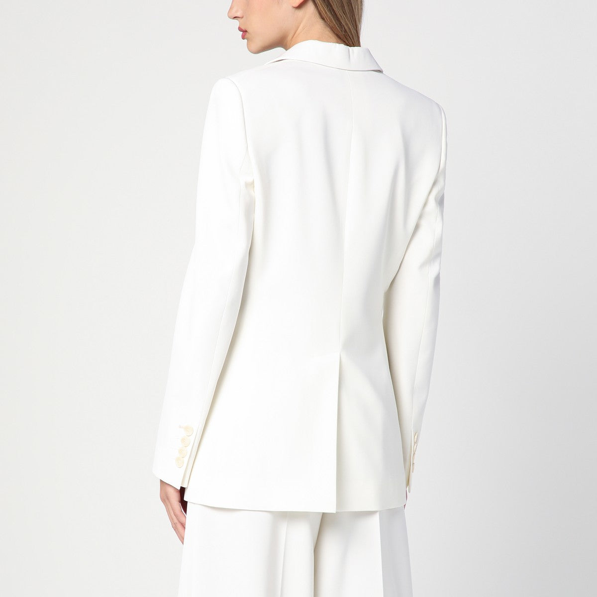 Stella McCartney Ivory wool single-breasted jacket Stella McCartney