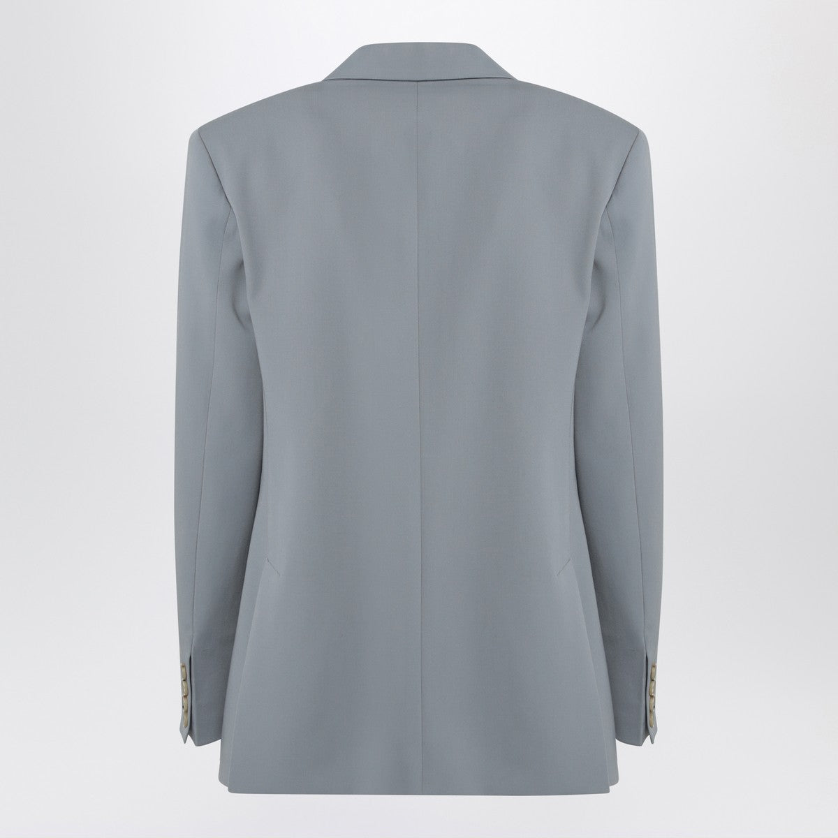 Stella McCartney Light grey wool double-breasted jacket Stella McCartney