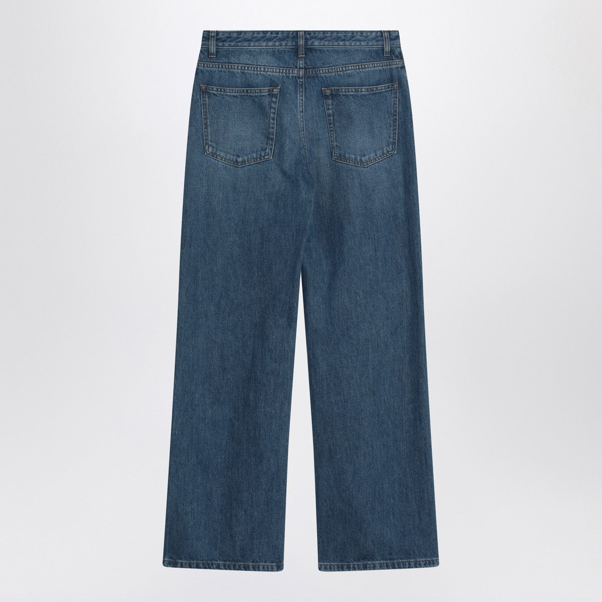 The Row Eglitta wide faded blue jeans The Row