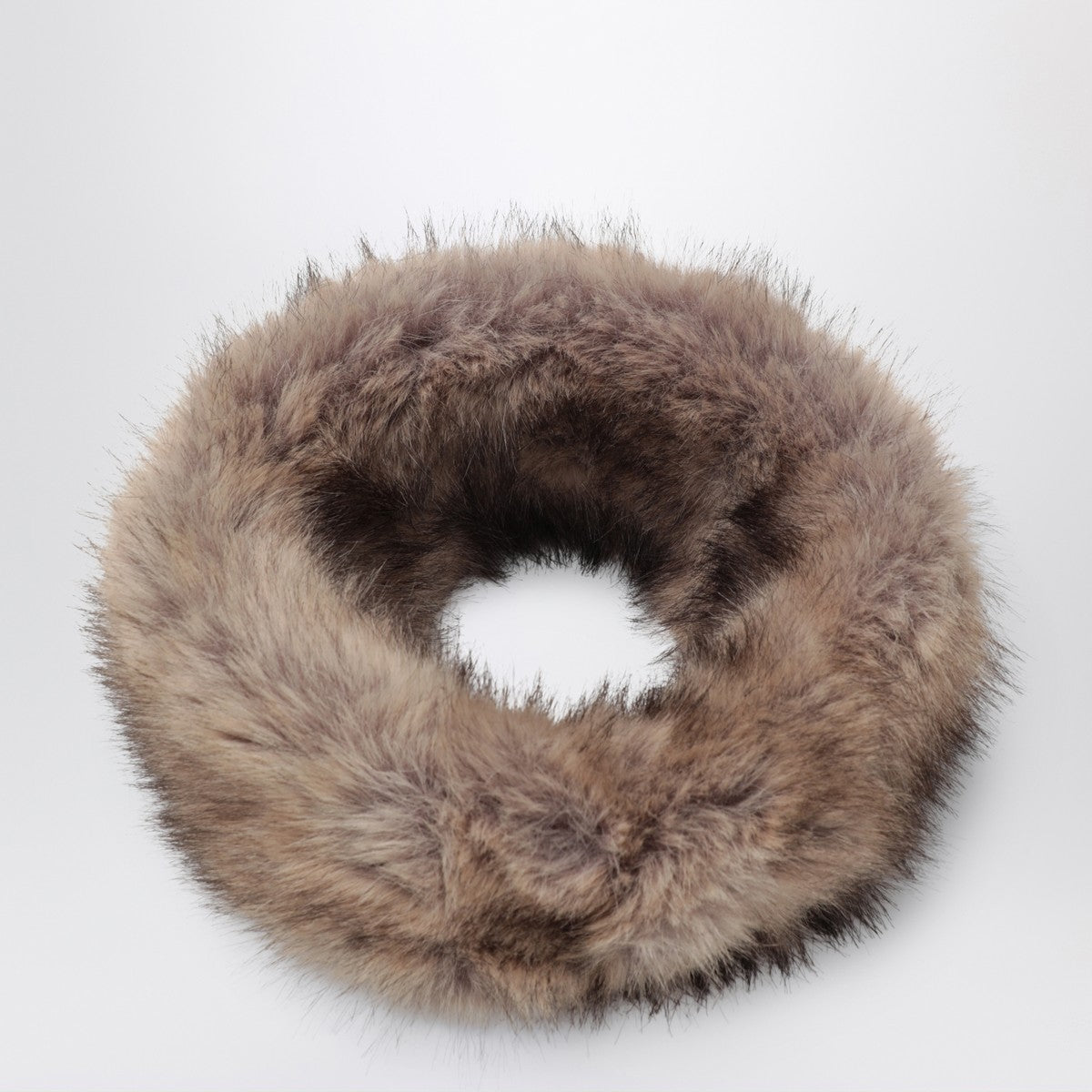 STAND STUDIO Zephyra headband in beige fur Stand Studio