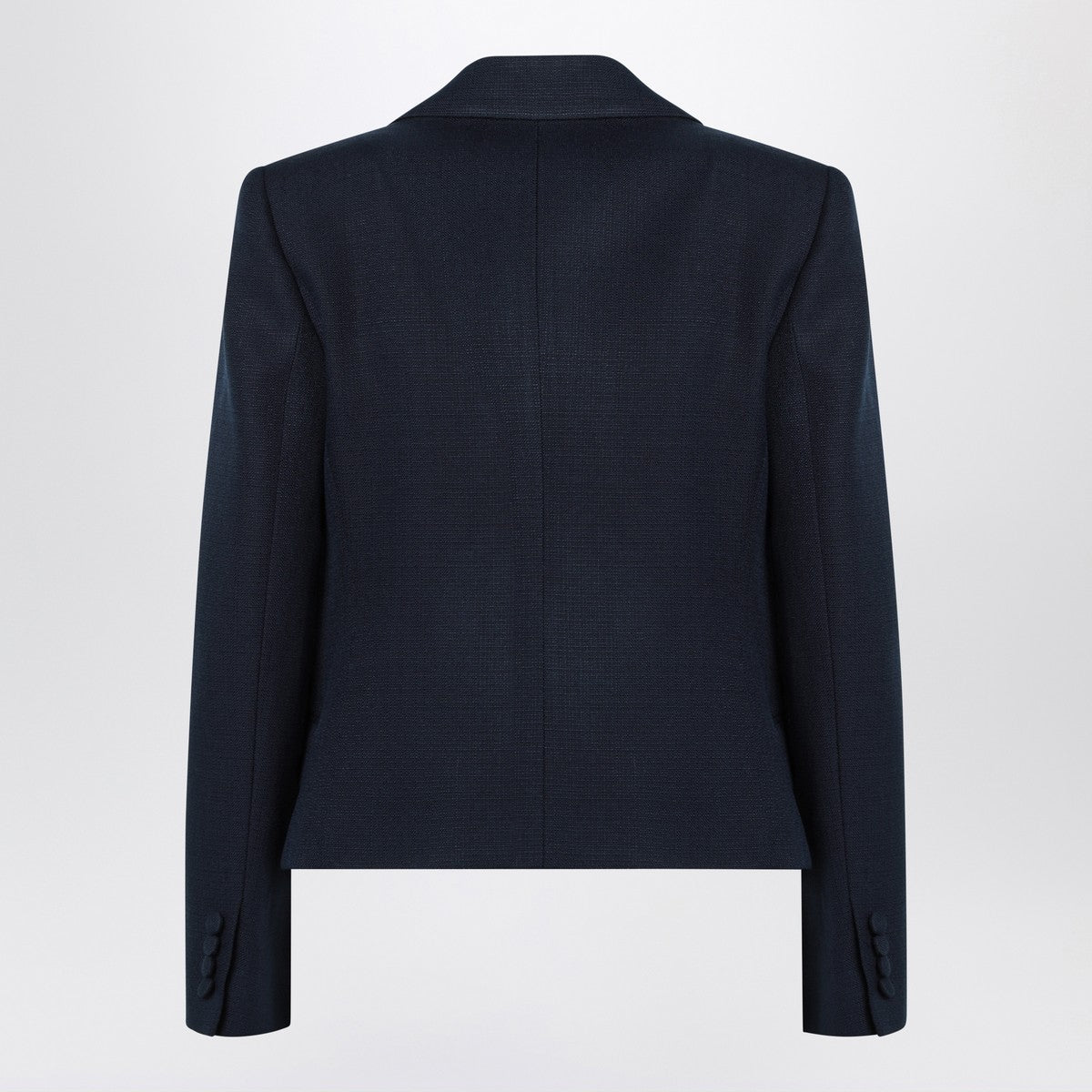 Valentino Blue viscose jacket with bow Valentino