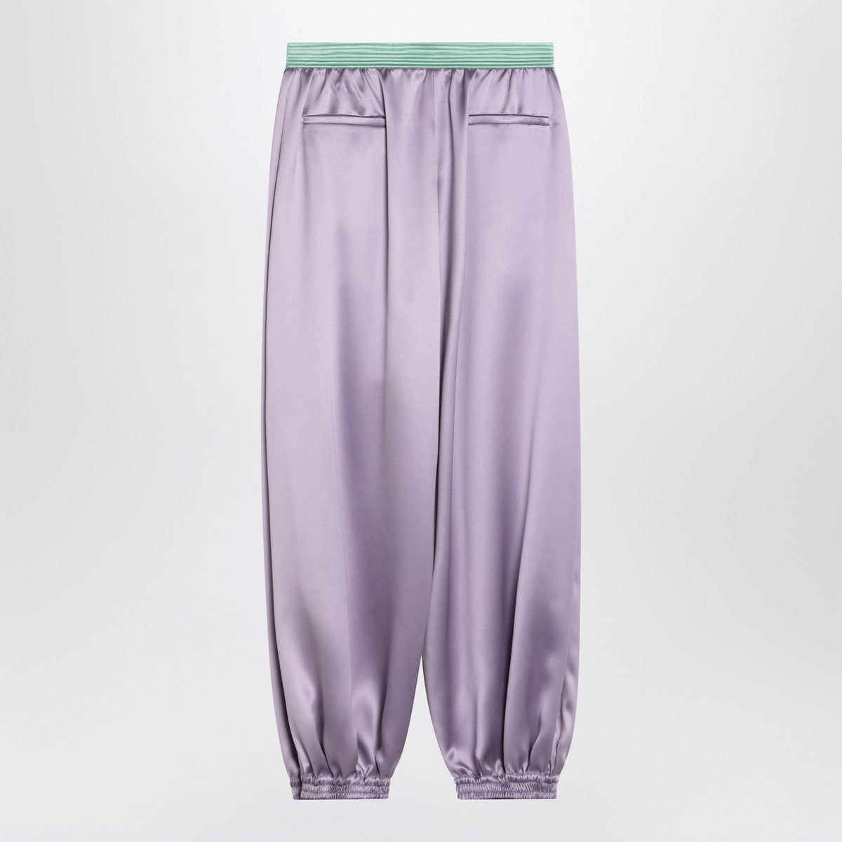 Valentino Wide lilac silk pants Valentino