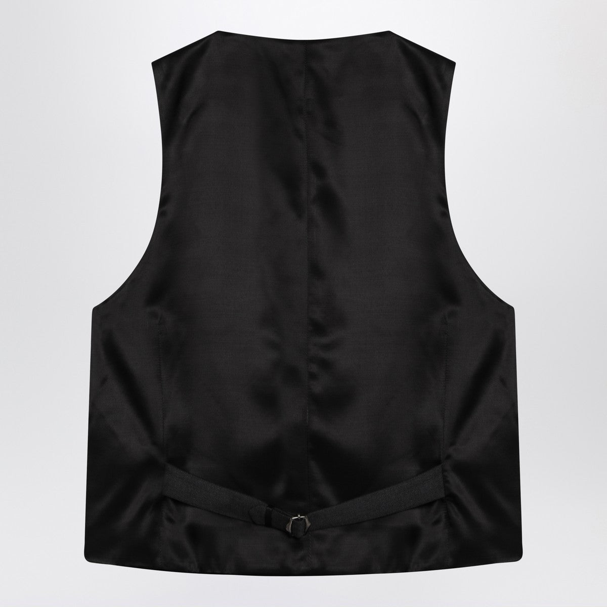 Valentino Charcoal grey vest in wool Valentino