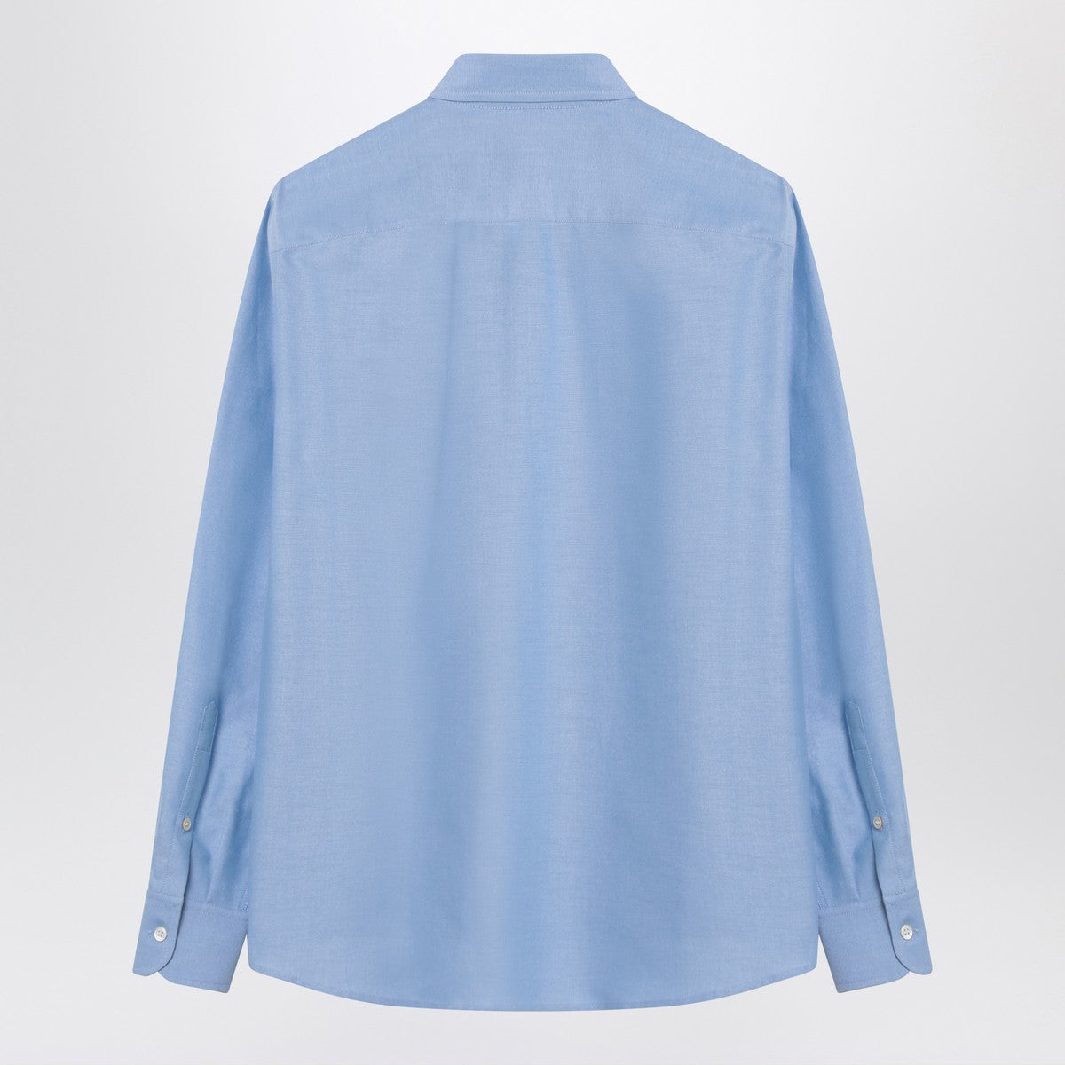 Valentino Light blue cotton button-down shirt Valentino