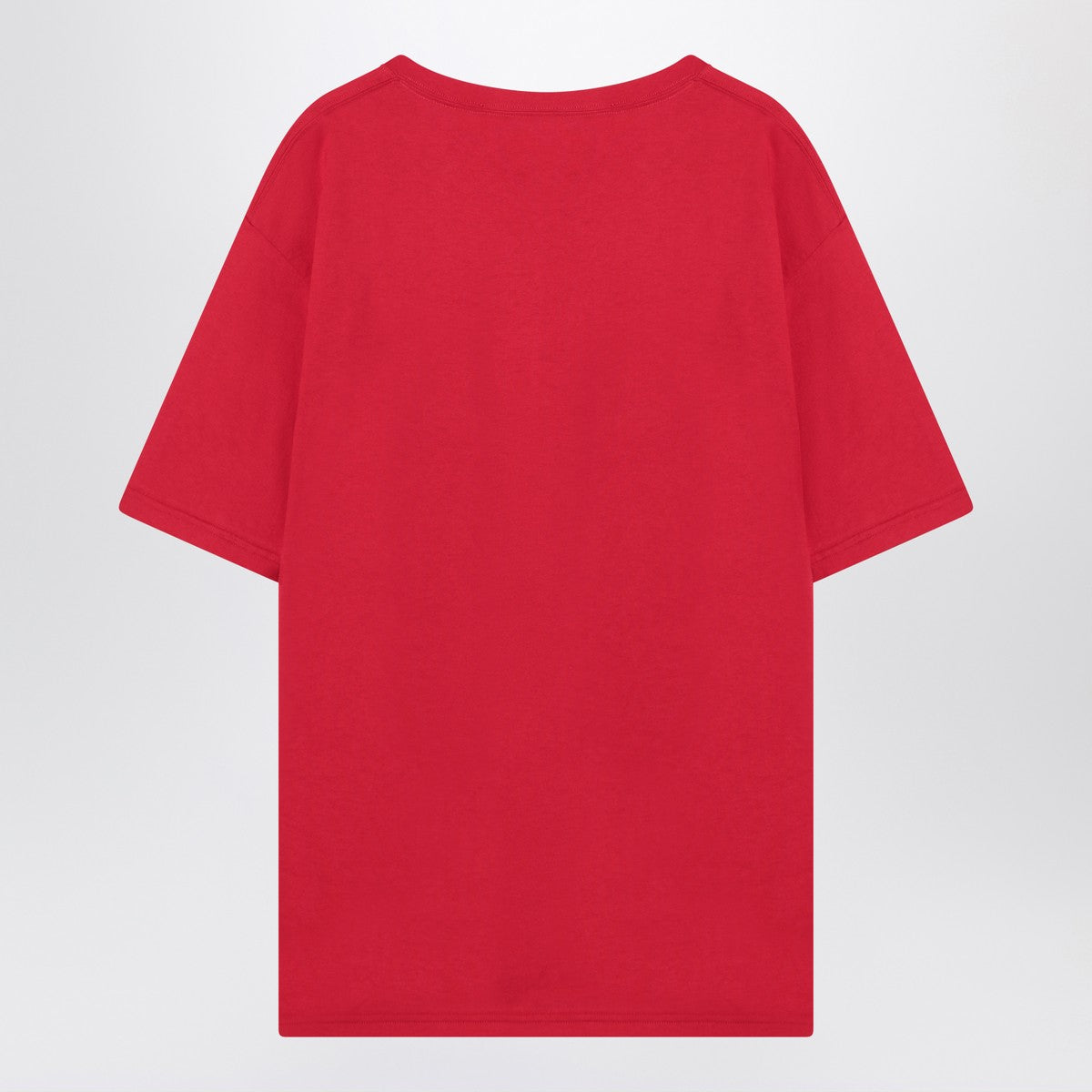 Red T-shirt with Chez Valentino print Valentino
