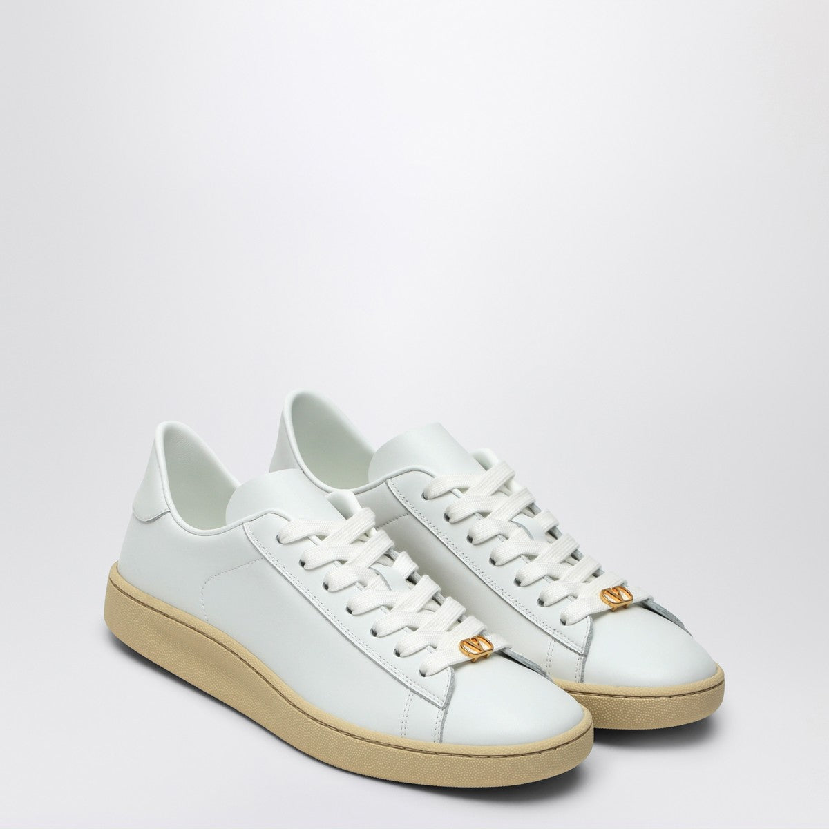 Valentino Garavani White leather Royco sneakers Valentino Garavani
