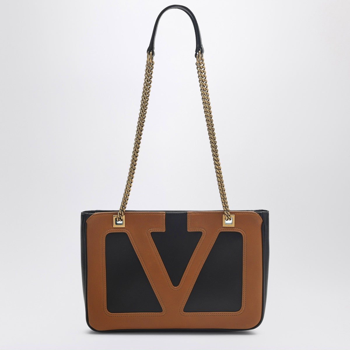 Valentino Garavani Viva Superstar black/brown small bag Valentino Garavani