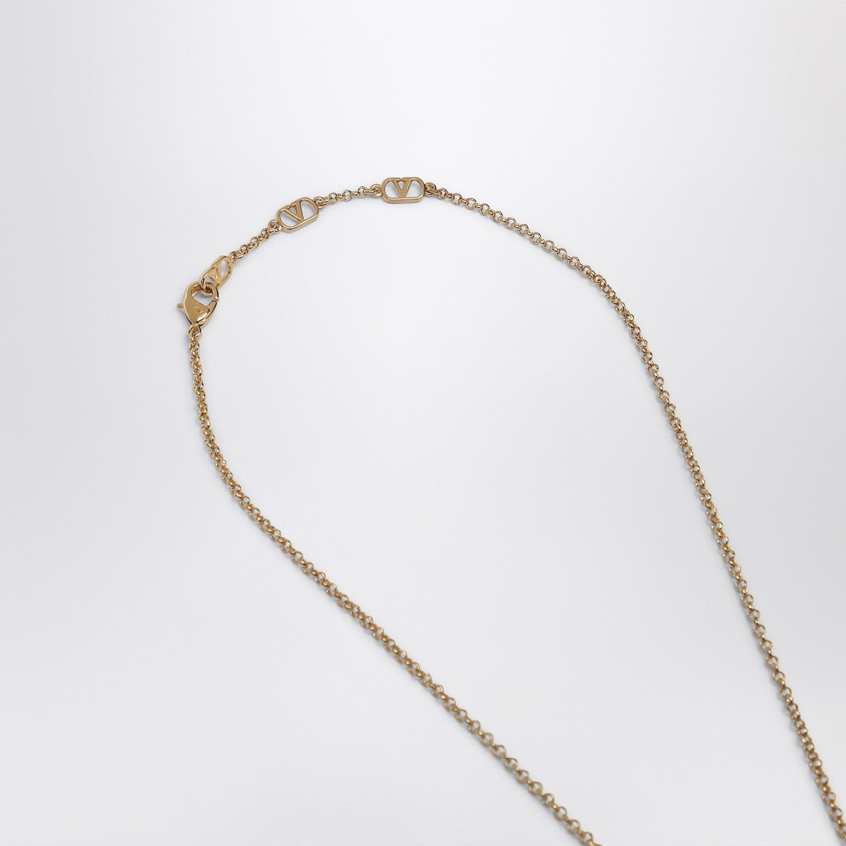 Valentino Garavani Ovalette necklace with Swarovski pearl Valentino Garavani