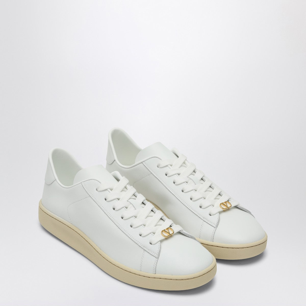 Valentino Garavani White leather Royco sneakers Valentino Garavani