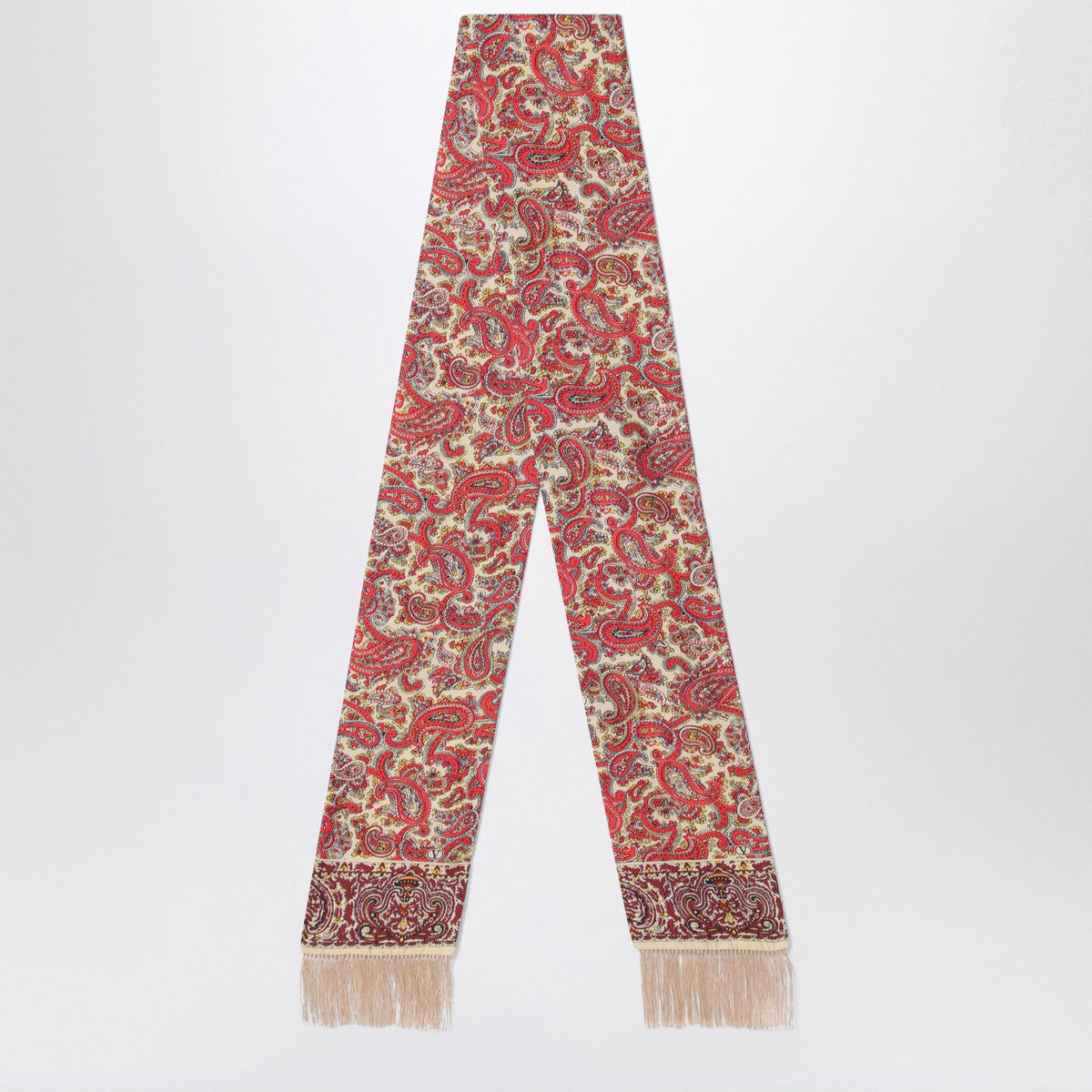 Valentino Garavani Voyage Imaginaire Bandeaux printed silk scarf Valentino Garavani